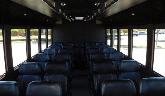 Executive Party Bus - Interior Cabin